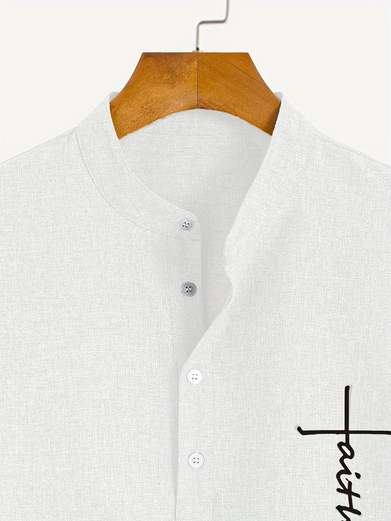 Elliott – Chemise élégante à manches courtes avec col montant