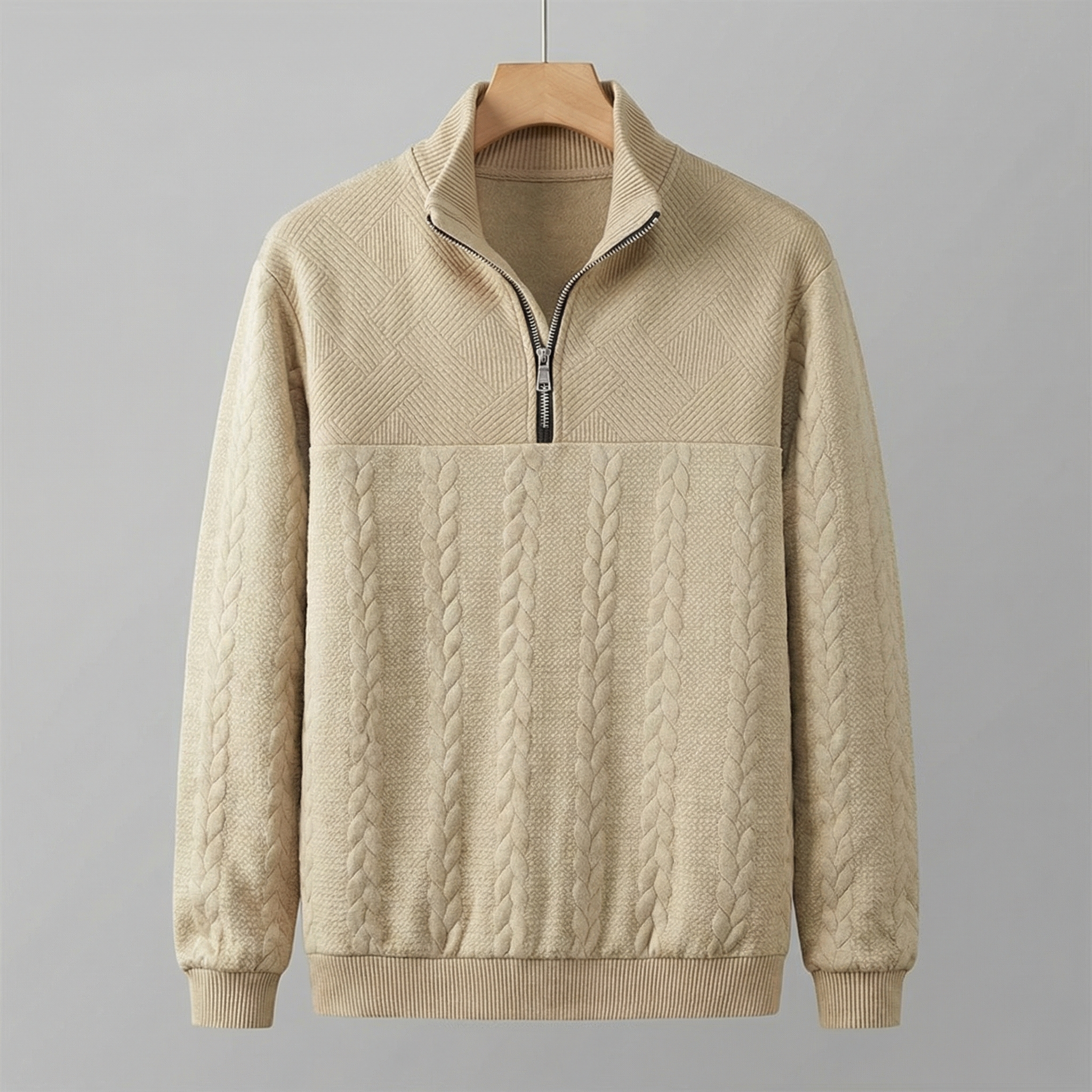 CAMDEN | PREMIUM QUARTER ZIP SWEATSHIRT