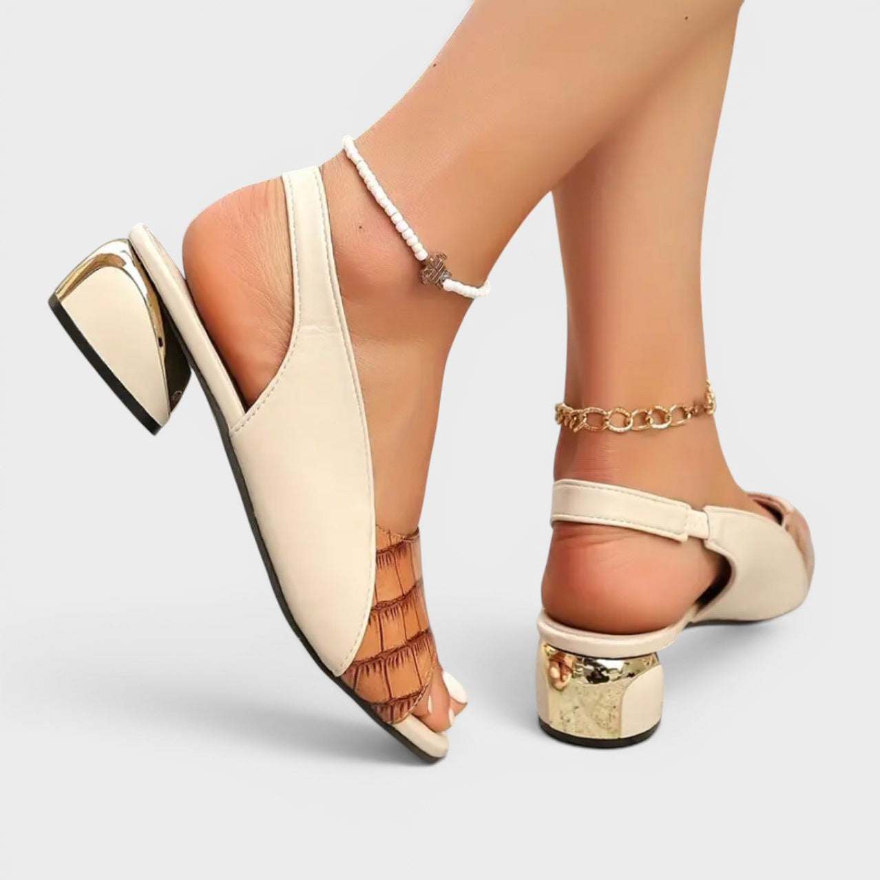 Clara™ | Low Heel Sandals