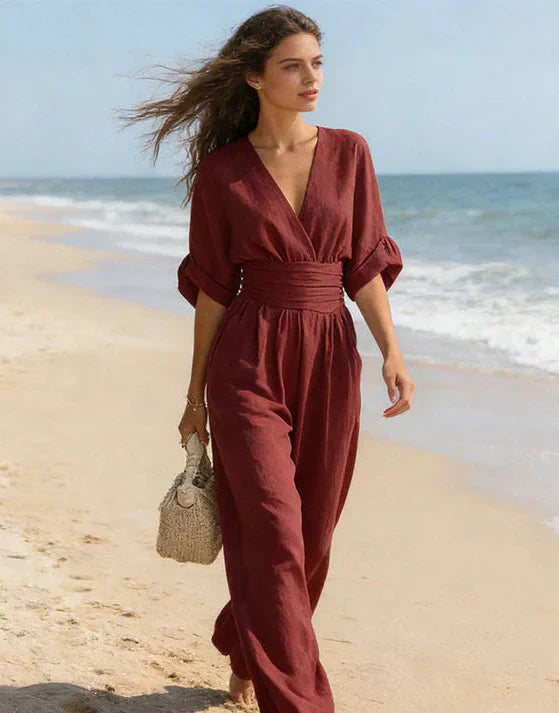 Justine | Elegant Jumpsuit with Wide Legs